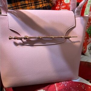Loungefly Harry Potter Elder Wand Pink Tote Bag - BoxLunch Exclusive